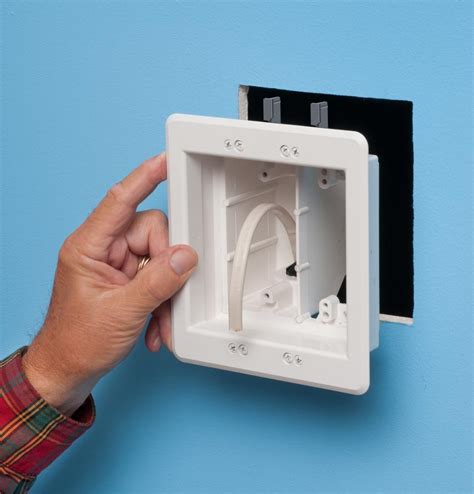 recessed wall socket for tv